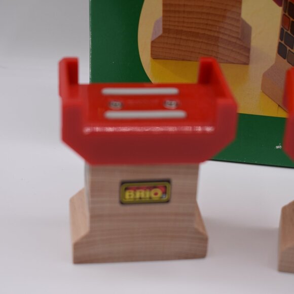 BRIO Super Supports #33254 Raised Track Bridge Supports Wooden Railway - Picture 4 of 6